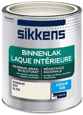 Sikkens Binnenlak Zijdeglans - RAL 9010
