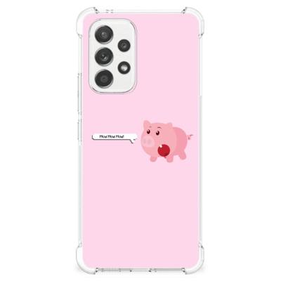 Samsung Galaxy A53 5G Stevig | Bumper Hoesje | Pig Mud Samsung Galaxy A53 5G Stevig | Bumper Hoesje | Pig Mud