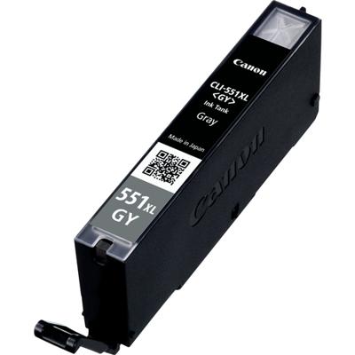 Canon inktcartridge CLI-551GY-XL, 3.350 pagina&apos;s, OEM 6447B001, grijs