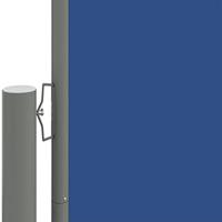 Windscherm uittrekbaar 160x1200 cm blauw - thumbnail