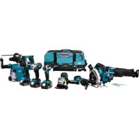Makita DLX8026TW1 Accu Combiset 8-delig 18V 5.0Ah in Trolley Tas - thumbnail