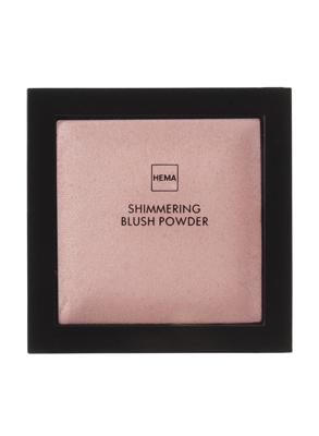 HEMA Shimmering Blush Powder Heartbreaker Rouge (roze)