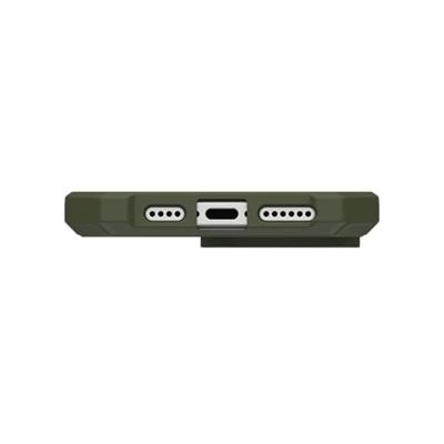 Urban Armor Gear Essential Armor MagSafe Case Backcover Apple iPhone 16 Pro Max Olijf-groen MagSafe compatible Urban Armor Gear Essential Armor MagSafe Case Backcover Apple iPhone 16 Pro Max Olijf-groen MagSafe compatible
