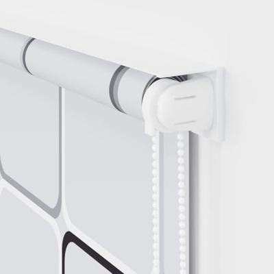 VidaXL Rolgordijn voor douche 80x240 cm vierkant