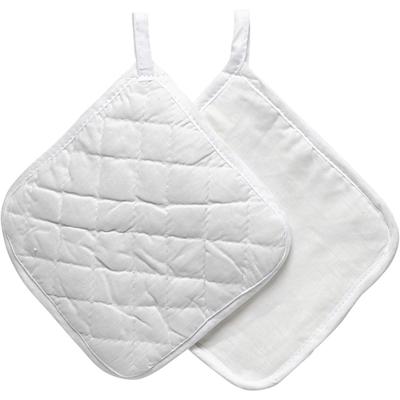 Creativ Company Pannenlappen, afm 20x20 cm, 145 gr, wit, 4 stuk/ 1 doos