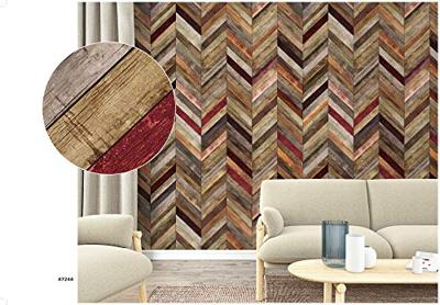 Noordwand Smart Art Easy Fotobehang visgraat planken 47244