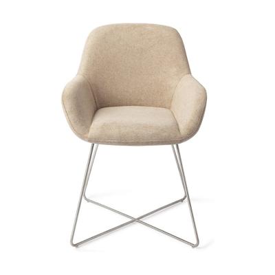 Jesper Home Kushi eetkamerstoel Desert Dunes cross steel