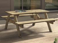 Picknicktafel FLORENCE 4 personen noorse den/spar - thumbnail
