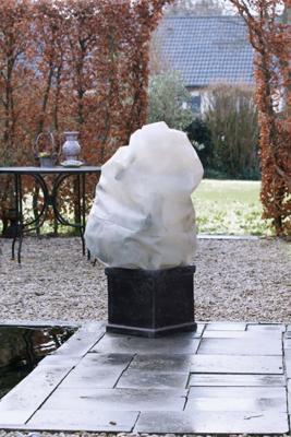 Nature Winterafdekhoes met koord, voor planten 1,50 m x Ø 1 m afdekking - thumbnail