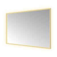 Hotbath &More Mirrors Square LED Badkamerspiegel - Rechthoek - 80 x 120 cm - Geborsteld Messing Pvd - thumbnail