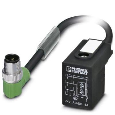 Phoenix Contact 1435344 Sensor/actuator connector, geassembleerd M12 Aantal polen (sensoren): 3 Stekker, recht, Stekker, haaks 0.60 m 1 stuk(s) Phoenix Contact 1435344 Sensor/actuator connector, geassembleerd M12 Aantal polen (sensoren): 3 Stekker, recht, Stekker, haaks 0.60 m 1 stuk(s)