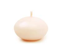 Drijvende Kaars Mat Creme (50st) - thumbnail