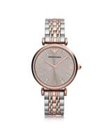 Emporio Armani Dames Retro Crystal Accent horloge AR1840 - thumbnail