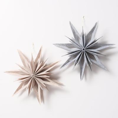 Boltze Home decohanger ster kassio 40x7x40cm 2 assorti