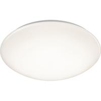 LED Plafondlamp met Bewegingssensor - Trion Poly - Opbouw Rond 12W - Spatwaterdicht IP44 - Warm Wit 3000K - 360° - Mat Wit - thumbnail