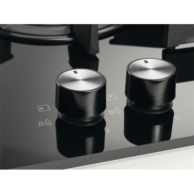 Electrolux EGC3322NVK Zwart Ingebouwd Gaskookplaat 2 zone(s) - thumbnail