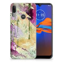 Smartphone hoesje Motorola Moto E6 Plus Letter Painting - thumbnail