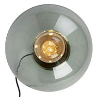 QAZQA Art deco tafellamp messing met groen glas - Pallon - thumbnail