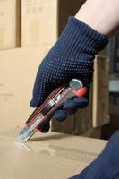WEDO 78418 Wedo Profi-Cutter, AUTO-LOAD , 18 mm - nr. 78418 zwart/rood 1 stuk(s) - thumbnail