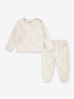 Babyset 2-delig met berenmotieven beige - thumbnail