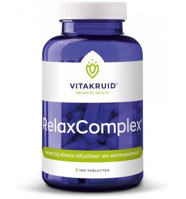 Vitakruid RelaxComplex oa Magnesium Tauraat & Vitamine D3
