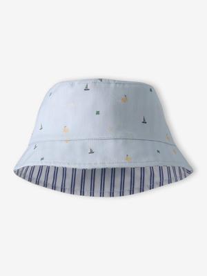 Omkeerbaar pakje voor babyjongens hemelsblauw