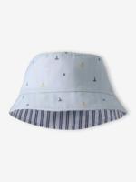 Omkeerbaar pakje voor babyjongens hemelsblauw - thumbnail