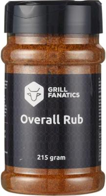 Grill Fanatics Overall rub - 210 gram Grill Fanatics Overall rub - 210 gram