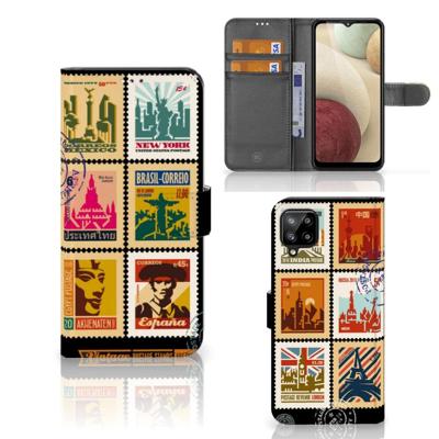 Samsung Galaxy A12 | Flip Cover | Postzegels