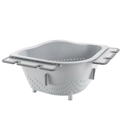 Metaltex Vergiet 36x21x14 cm Grijs