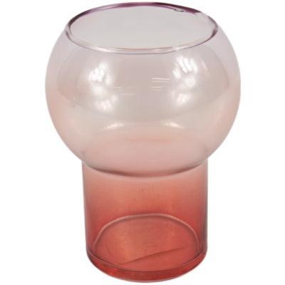 Vaas Osha glas oranje/rood 16 cm | 24 stuks