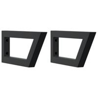 Badkamer wandschap staal en massief beukenhout - thumbnail