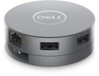 Dell 6-in-1 USB-C Multiport Adapter DA305 - Zilver - thumbnail