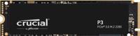 Crucial CT1000P3SSD8 P3 NVME SSD, 1 TB, M.2, PCIe 3.0, 3D NAND, 3500/ 3000 MB/s, Black - thumbnail