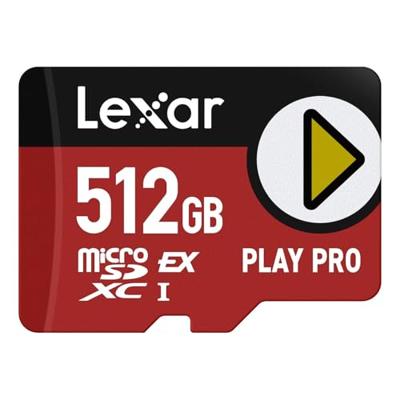 Lexar Express Play 512GB microSDXC - R900/W600MB/s