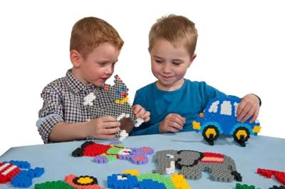 Hama Strijkkralen Maxi Pastelkleuren 1400 stuks Hama Strijkkralen Maxi Pastelkleuren 1400 stuks