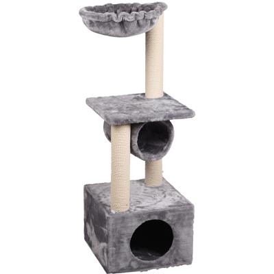 FLAMINGO Kattenkrabpaal Gulf 35x35x103 cm grijs