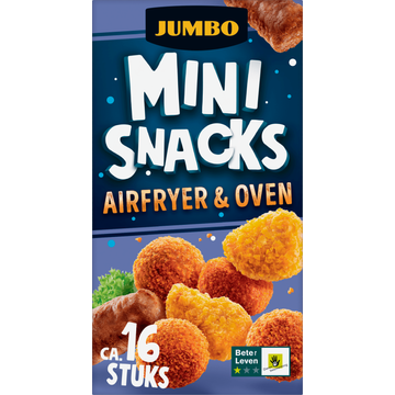 Jumbo Mini Snacks Airfryer & Oven ca. 16 Stuks Jumbo Mini Snacks Airfryer & Oven ca. 16 Stuks