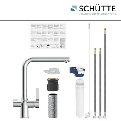 Schütte Keukenkraan met filtersysteem AQUASTAR PRO (Chroom)