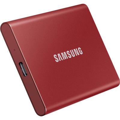 Samsung Portable T7 2 TB Externe SSD harde schijf USB-A 3.2 Gen 2 Grijs MU-PC2T0T/WW
