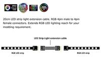 Akasa AK-CBLD01-20BK Zwart Signaalkabel - thumbnail