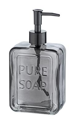 Wenko Zeeppomp - glas - grijs - 550 ml
