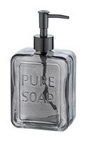 Wenko Zeeppomp - glas - grijs - 550 ml - thumbnail