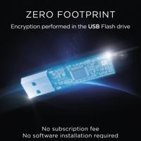 USB-stick Integral 3.0 Secure 360 256GB zwart - thumbnail