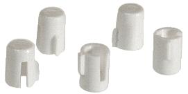 Verloopadapter van 4mm -> 6mm voor draaidimmers (1 stuk)