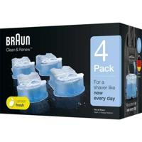 Braun 3-in-1 ShaverCare Reiniger 4 Pack Scheerapparaat Blauw - thumbnail
