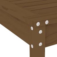 5-delige Tuinset massief grenenhout honingbruin - thumbnail