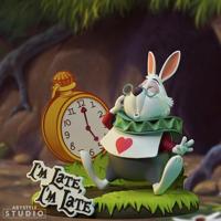 Disney Alice in Wonderland Abystyle Figure - White Rabbit - thumbnail