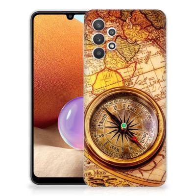 Samsung Galaxy A32 4G | A32 5G Enterprise Editie | Silliconen Back Cover | Kompas Samsung Galaxy A32 4G | A32 5G Enterprise Editie | Silliconen Back Cover | Kompas