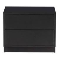 WOOOD TV-meubel 'Finca' Mat zwart, 50cm - thumbnail